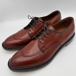 Allen Edmonds Walton Split Toe Brown Leather Lace-Up Shoes – Men’s Size 11 B